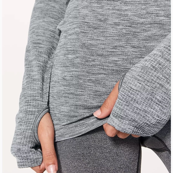 Lululemon Swiftly Tech LS Crew * Slate/White - Picture 2 of 6